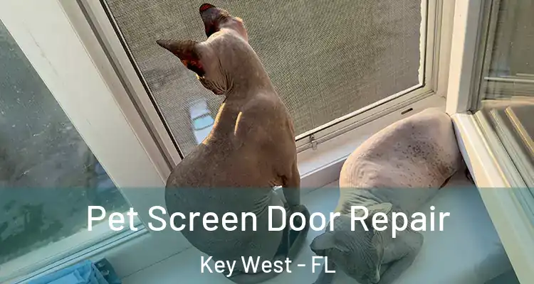 Pet Screen Door Repair Key West - FL